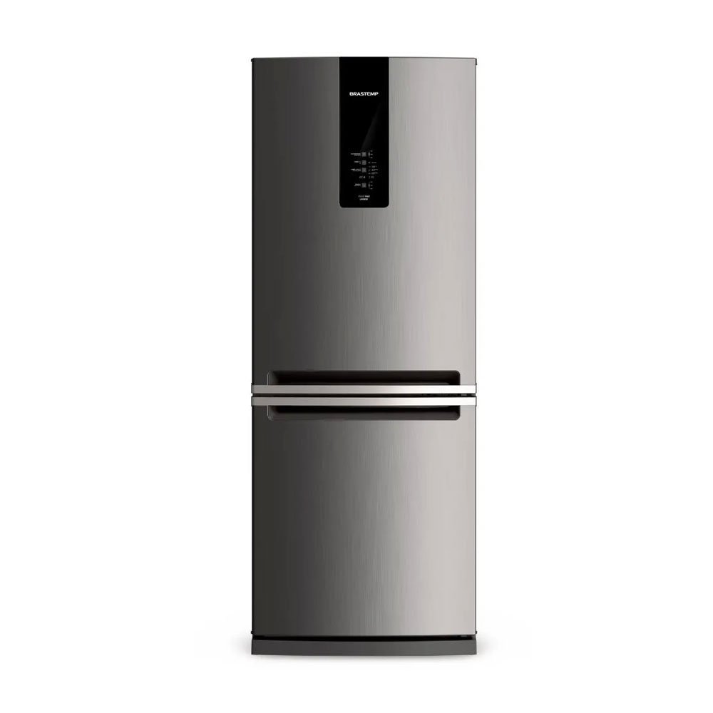 Refrigerador Brastemp Frost Free Inverse 443l Bre57akana Inox - 1