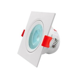 Spot LED Embutir Quadrado Móvel 5W 4000K Opus LED Kit 6Pçs - 3