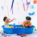 Ver imagem 4 de Caixa Piscina Feijão 50 Litros Azul Afort