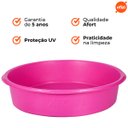 Ver imagem 5 de Caixa Piscina Redonda 50 Litros Rosa Afort