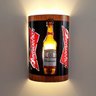 Luminária Arandela de parede Bar Budweiser Garrafa Logo - 1