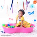 Ver imagem 4 de Caixa Piscina Feijão 50 Litros Rosa Afort