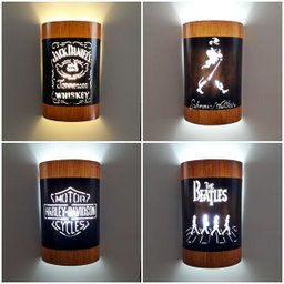 Luminária Arandela de parede Bar Jack Daniel's - 3