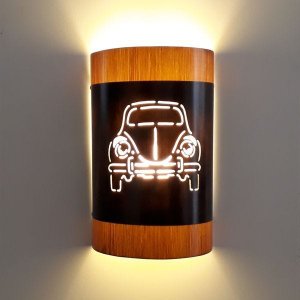 Luminária Arandela de parede Bar Fusca