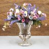 Arranjo Mix de Flores em Vaso de Cristal - 2