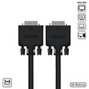 Ver imagem 1 de Cabo De Vídeo Vga 3+6 15 Pinos Macho Para Vga 3+6 15 Pinos Macho 28awg Puro Cobre 30 Metros -