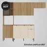 Armário de Cozinha Completa Mdf 9 Portas Vert Plus - Freijó/freijó/soft - 5