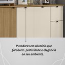 Ver imagem 7 de Armário de Cozinha Completa Mdf 9 Portas Vert Plus - Freijó/freijó/soft
