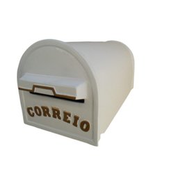 Caixa de Correio Colonial com Pé de Fixação para Jardim em Chapa Galvanizada - 2
