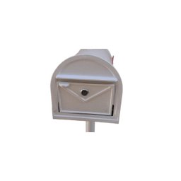 Caixa de Correio Colonial com Pé de Fixação para Jardim em Chapa Galvanizada - 3