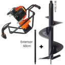 Ver imagem 1 de Perfurador de Solo Vulcan VPS520 Broca 80x30cm Com Extensor 60cm Para Instalações de Redes Elé