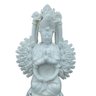 Deusa Quain 28cm Deusa Da Mão Estátua Porcelana Kuan Yin - 1