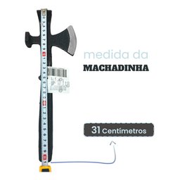 Mini Machado 3 em 1 com Cabo Emborrachado 31cm - 3