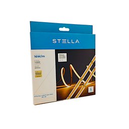Fita All Light 24V Pro 16W/m 1000Lm/m IRC90 5MT - 3000k STELLA STH20830-30 - 1 Fita All Light 24V Pro 16W/m 1000Lm/m IRC90 5MT - 3000k STELLA STH20830-30 - 1