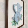 Quadro Safari Baby Elefante - QDSB-01 BH BABY KIDS - 3