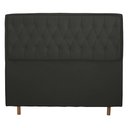 Ver imagem 2 de Cabeceira Cama Box Casal Jadi 140 Cm Suede Cinza - MV Estofados Shop