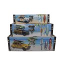 Ver imagem 2 de Conjunto De Madeira Porta Objetos Decorativo 3 Peças