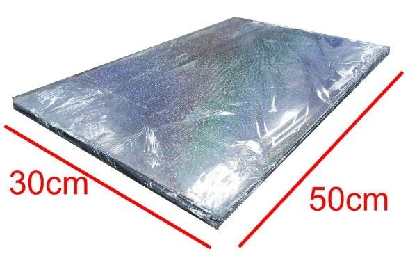 Saco para Presentes Holográfico 50x35 C 100 Unidades Pacotes - 8