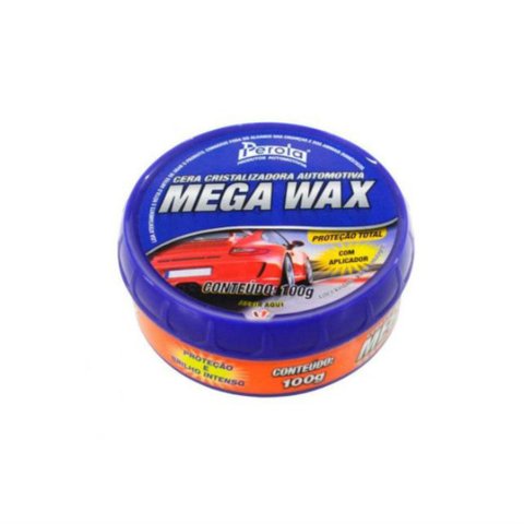 Cera De Carnaúba Mega Wax 100g - Pérola