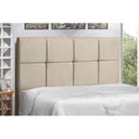 Ver imagem 2 de Cabeceira Casal King Jbe Paris 195cm Bege Cama Box 193cm