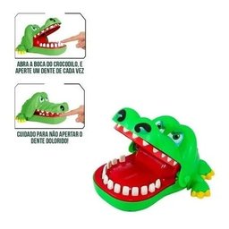 Jogo Divertido Multijogadores para Crianças Crocodilo Dentista - 4