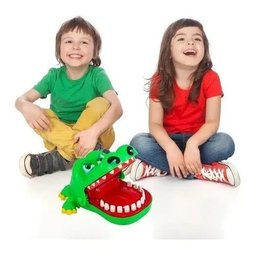 Jogo Divertido Multijogadores para Crianças Crocodilo Dentista - 2