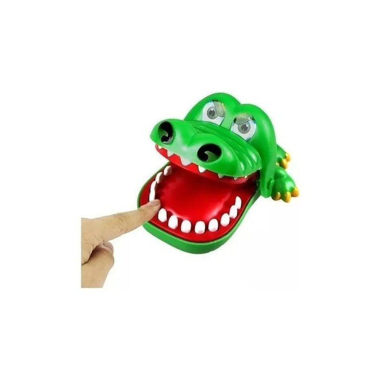 Jogo Divertido Multijogadores para Crianças Crocodilo Dentista