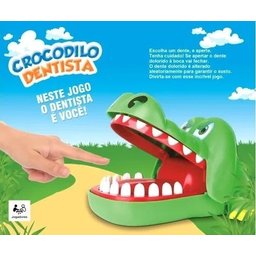 Jogo Divertido Multijogadores para Crianças Crocodilo Dentista - 7