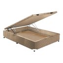 Ver imagem 7 de Cama Box Baú Solteiro: Colchão Ortopédico Paropas D33 / EP Confort Ultra Firme + Base CRC Suede