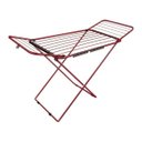 Ver imagem 2 de Varal de Chão Bari com Abas - Aço - Vermelho - Secalux