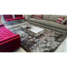 Mesa de Centro espelhada Marte Prata Classic - C 80 X A 30 X L 60 - 7 Mesa de Centro espelhada Marte Prata Classic - C 80 X A 30 X L 60 - 7