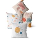 Ver imagem 5 de kit 4 capas de almofadas moderna face 45x45