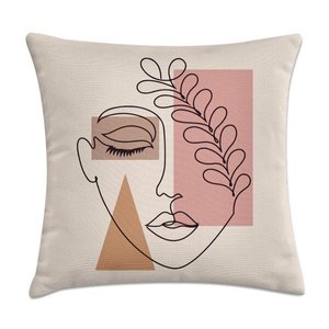 kit 4 capas de almofadas moderna face 45x45