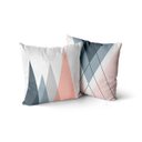 Ver imagem 3 de kit 4 capas de almofadas rena escandinava 45x45