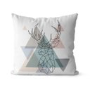 Ver imagem 1 de kit 4 capas de almofadas rena escandinava 45x45