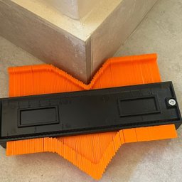 Gabarito Copiador Modelador Contorno para Corte de Piso 15cm - 2