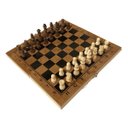 Ver imagem 2 de Jogo De Xadrez De Madeira 23,5 x 23,5 Cm