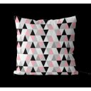 Ver imagem 3 de Kit almofadas decorativa geométrica rosa e preto 2 peças