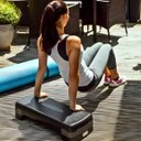 Ver imagem 5 de Step Estepe para Academia Exercícios Fisico Ginástica Ajustável 2 Níveis