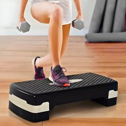 Step Estepe para Academia Exercícios Fisico Ginástica Ajustável 2 Níveis - 2