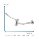 Ver imagem 4 de Torneira Clínica Hospitalar Slim 3020 Cotovelo Para Pia De Banheiro