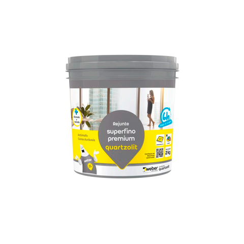 Rejunte Superfino Premium Kraft 2kg - Quartzolit