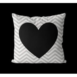 Almofadas Decorativas cinza e Preto Geométricas Para Sofá 40x40 - 5