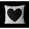 Almofadas Decorativas cinza e Preto Geométricas Para Sofá 40x40 - 5