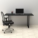 Ver imagem 5 de Tampo Tampão para Balcão Tampa Emily 160 Cm Moblis Móveis Preto Fosco