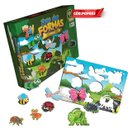 Ver imagem 2 de Brinquedo Jogo Das Formas Insetos em Mdf +3 Anos Paper Toy