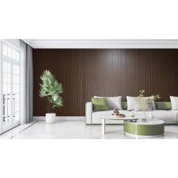 Painel Ripado em Barra 270x87cm (2,35m²) MDF AMORECANELA - 4