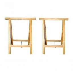 Cavalete Para Apoio Balcão Suporte De Mesa Madeira Pinus - 5