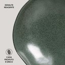 Ver imagem 2 de Conjunto Pratos Raso Fundo 12 Peças Cerâmica Orgânico Porto Brasil Mesa Posta Elegante