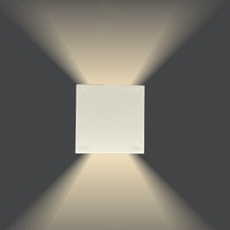 Arandela Led Mini Draco Regulável 2w 3000k Branco Quente Bivolt Branco - 1